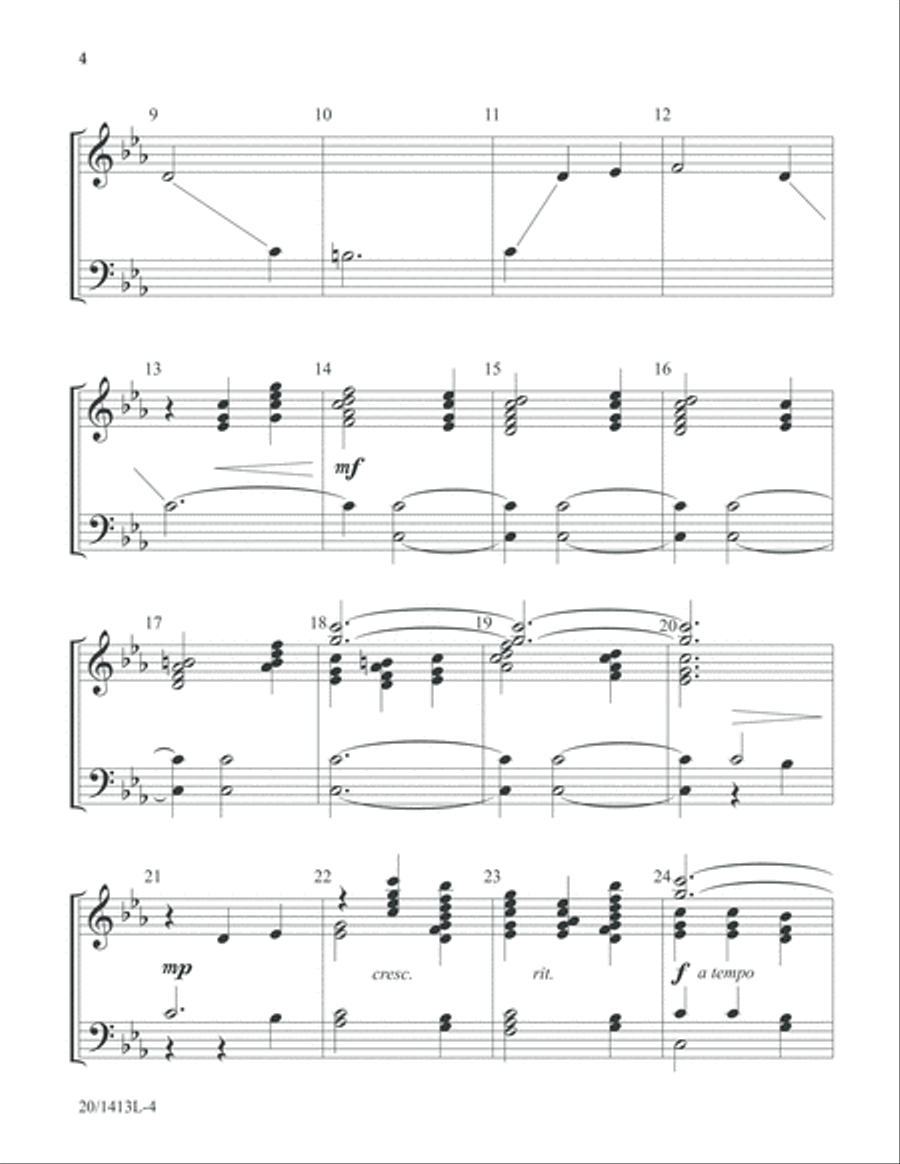 Coventry Carol (Digital Download) 3-Octaves scores gallery preview page 4
