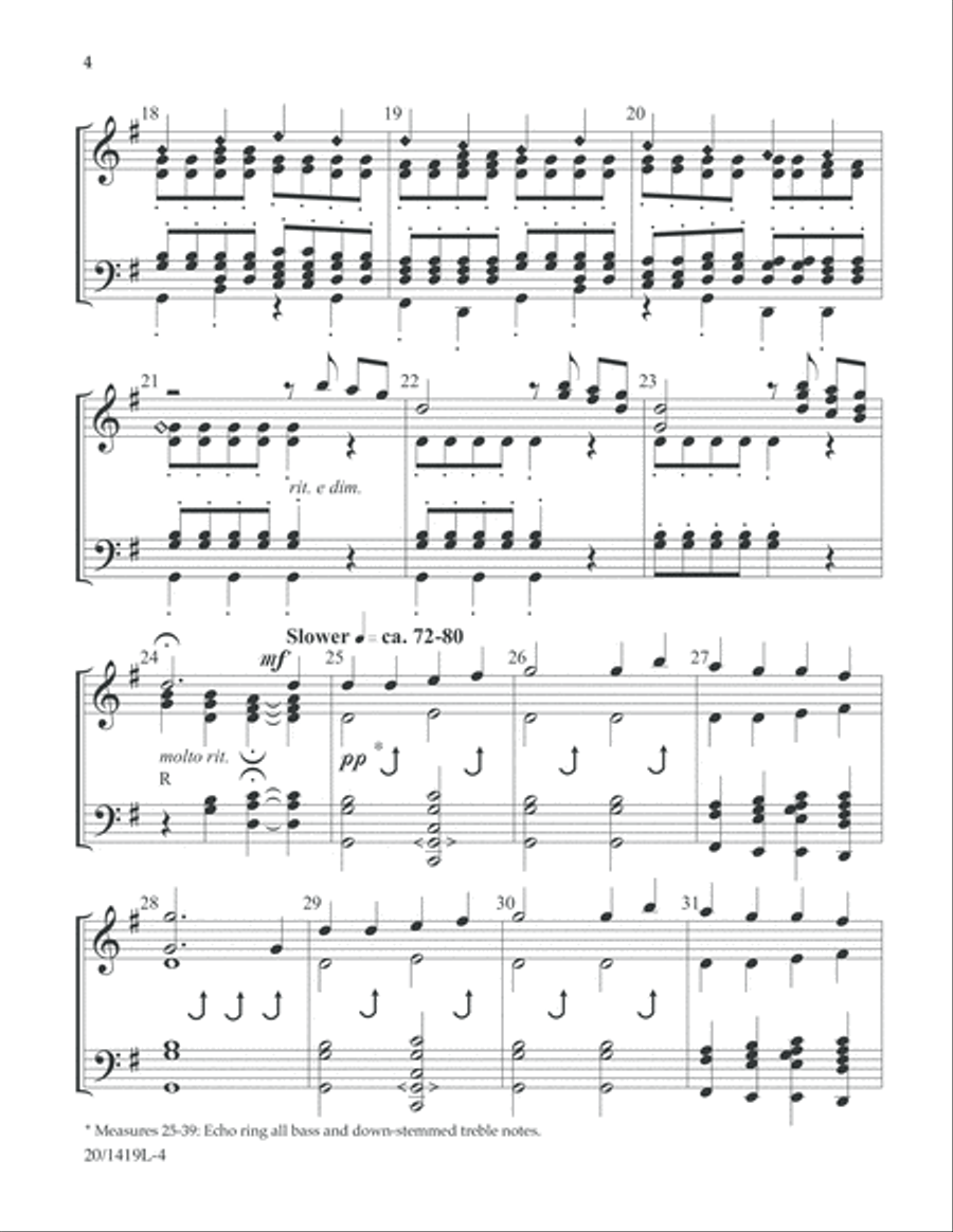 All Glory, Laud, and Honor (Digital Download) 5-Octaves scores gallery preview page 4