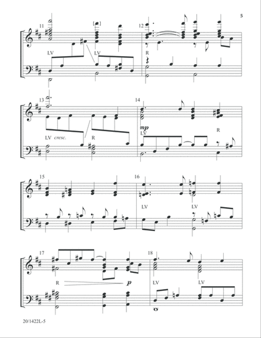 Beneath the Cross of Jesus (Digital Download) 5-Octaves scores gallery preview page 5
