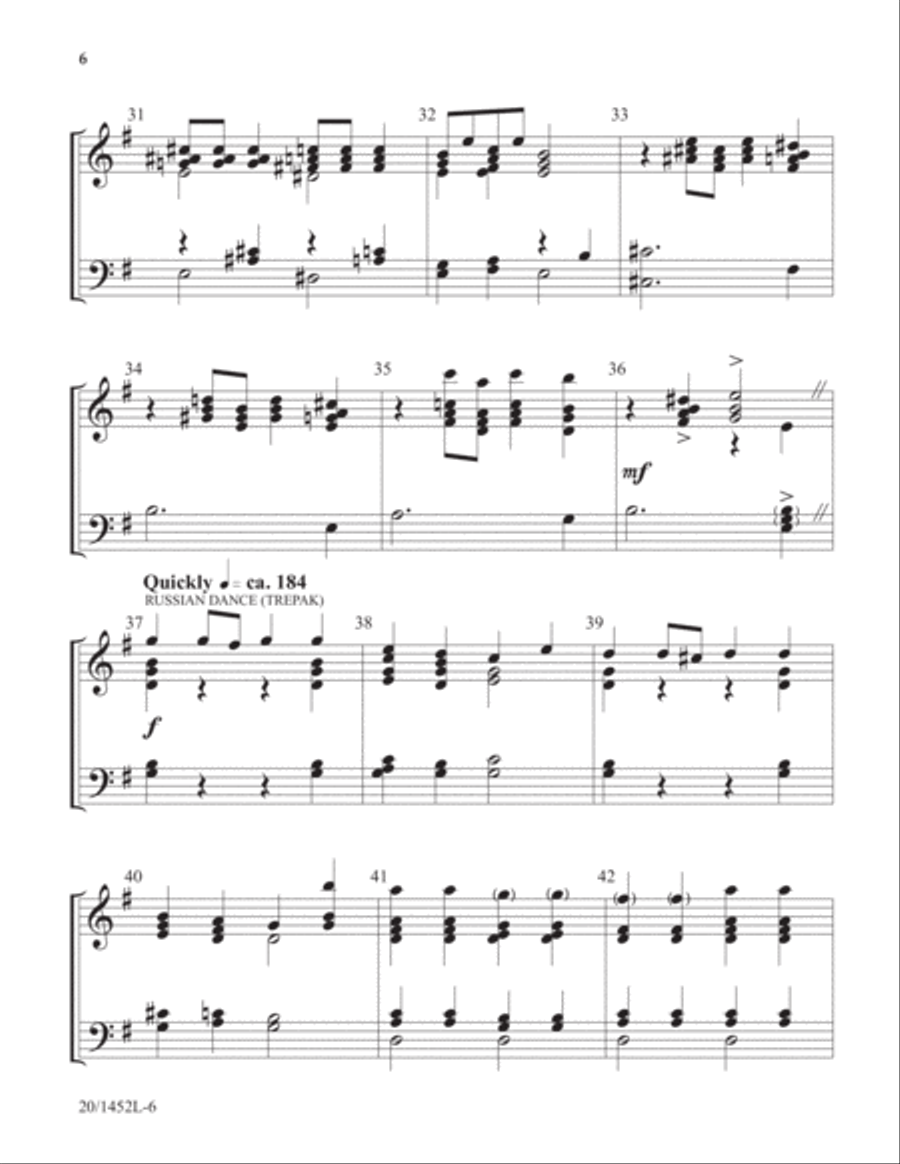 Nutcracker Sweets (Digital Download) 3-Octaves scores gallery preview page 6
