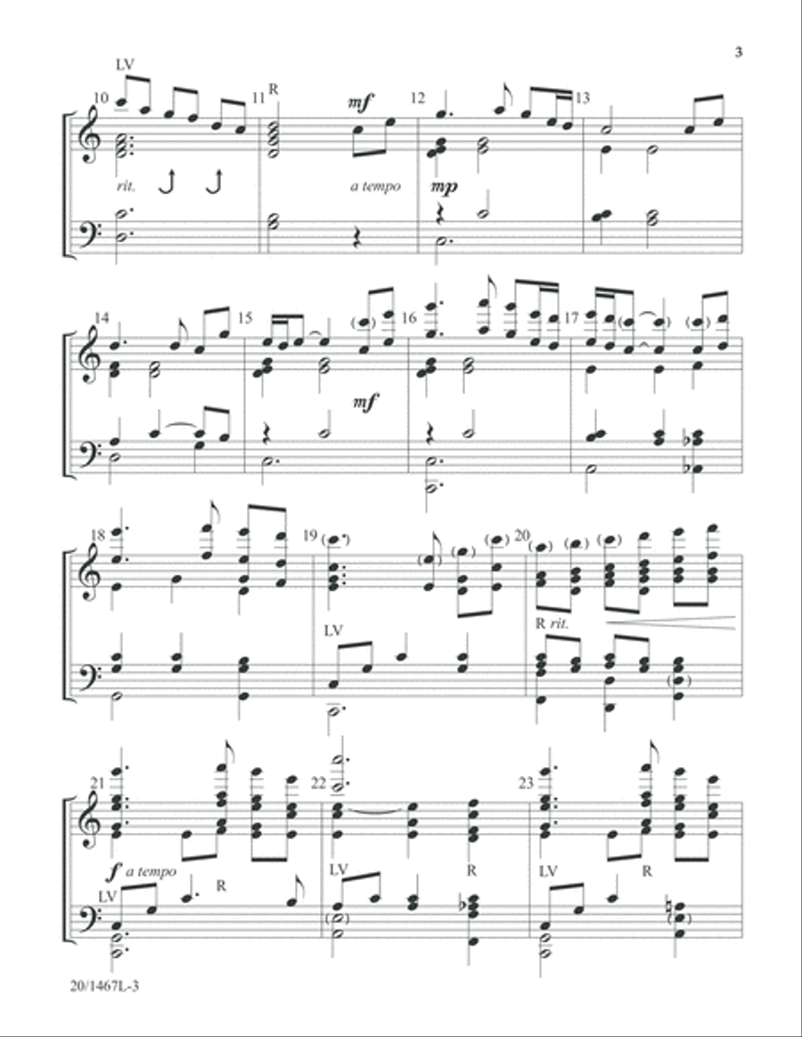 Lenten Reflections (Digital Download) 3-Octaves scores gallery preview page 3