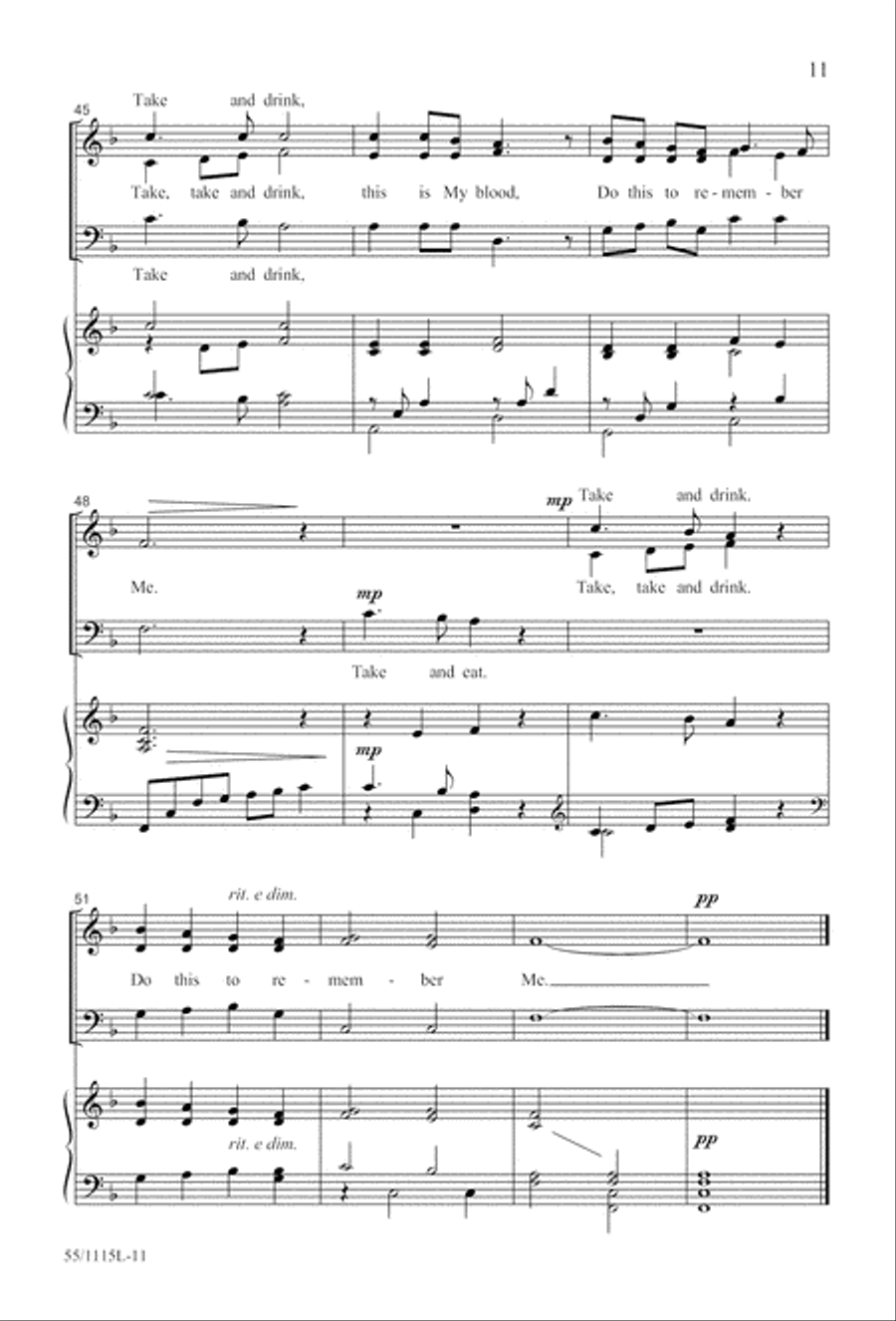 Lent: A Journey to New Life (Digital Download) 3-Part scores gallery preview page 11