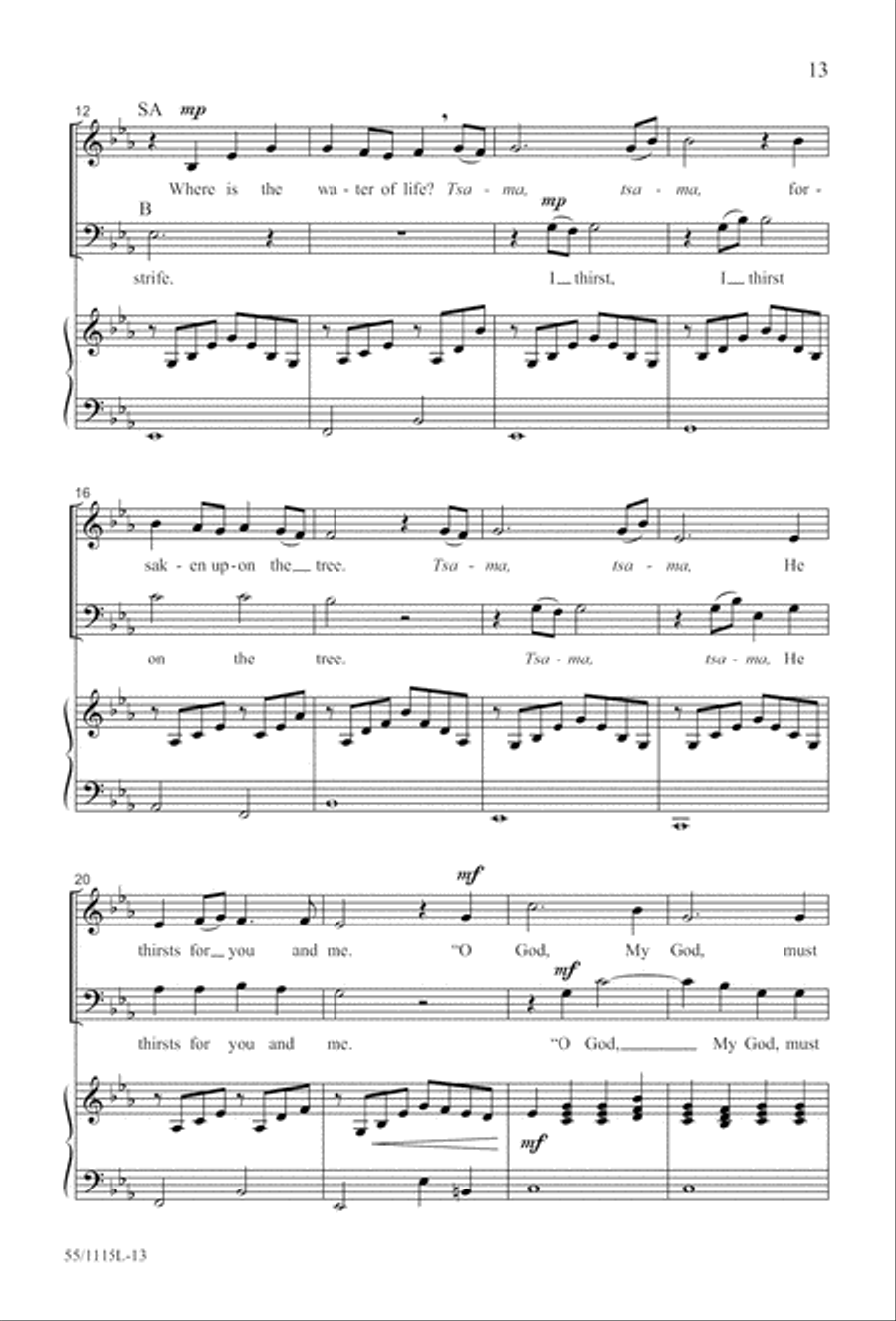 Lent: A Journey to New Life (Digital Download) 3-Part scores gallery preview page 13