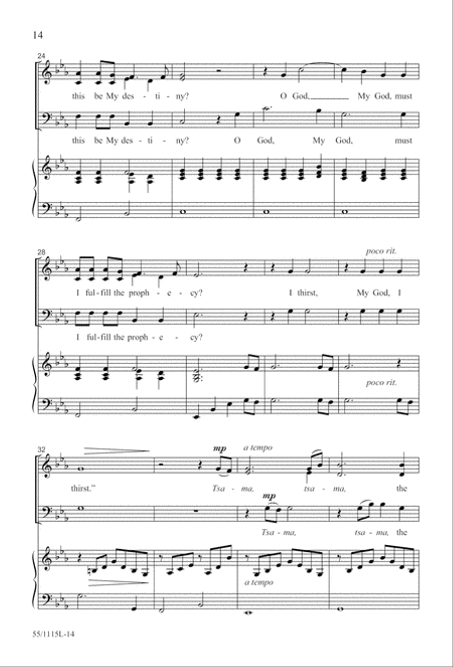 Lent: A Journey to New Life (Digital Download) 3-Part scores gallery preview page 14