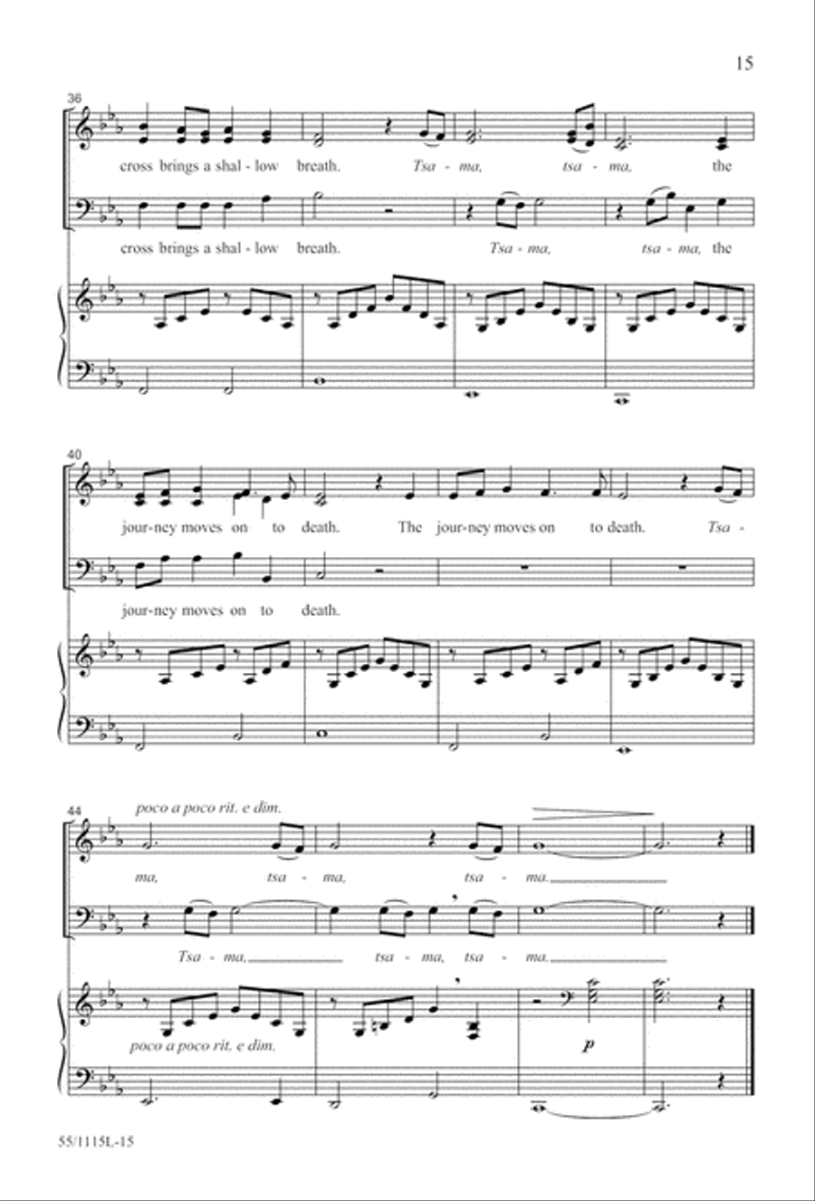 Lent: A Journey to New Life (Digital Download) 3-Part scores gallery preview page 15