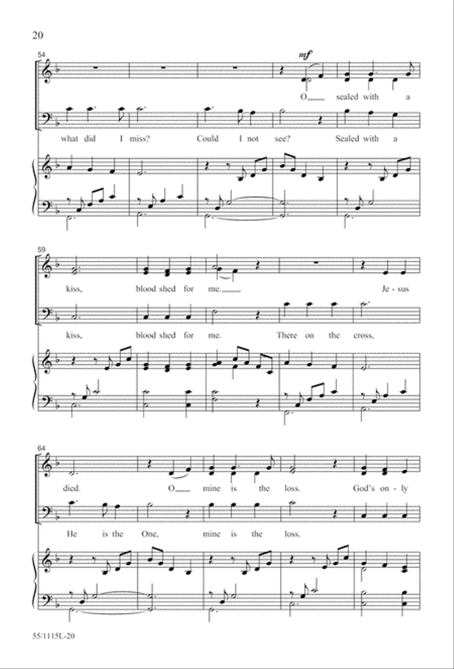 Lent: A Journey to New Life (Digital Download) 3-Part scores gallery preview page 20