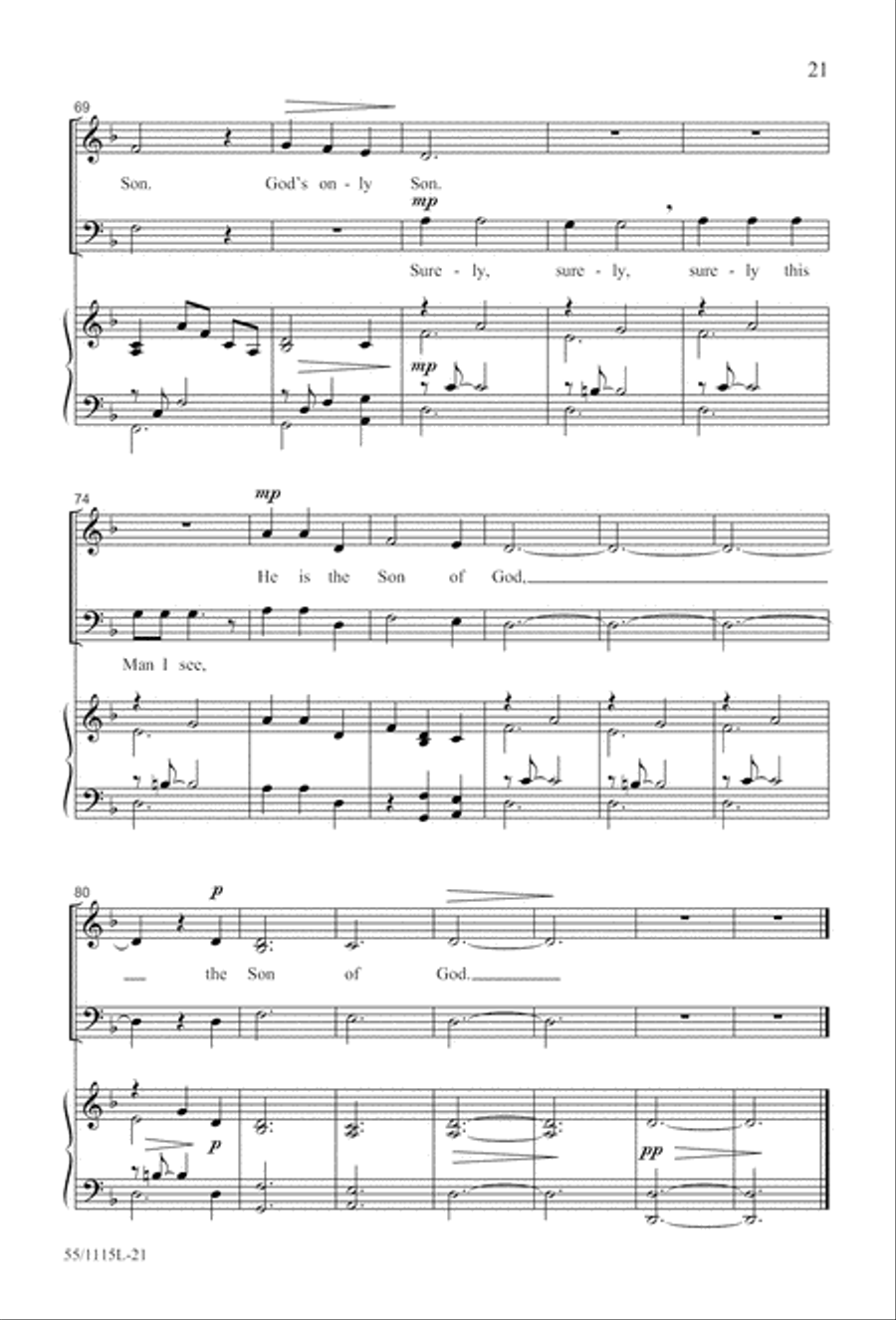 Lent: A Journey to New Life (Digital Download) 3-Part scores gallery preview page 21