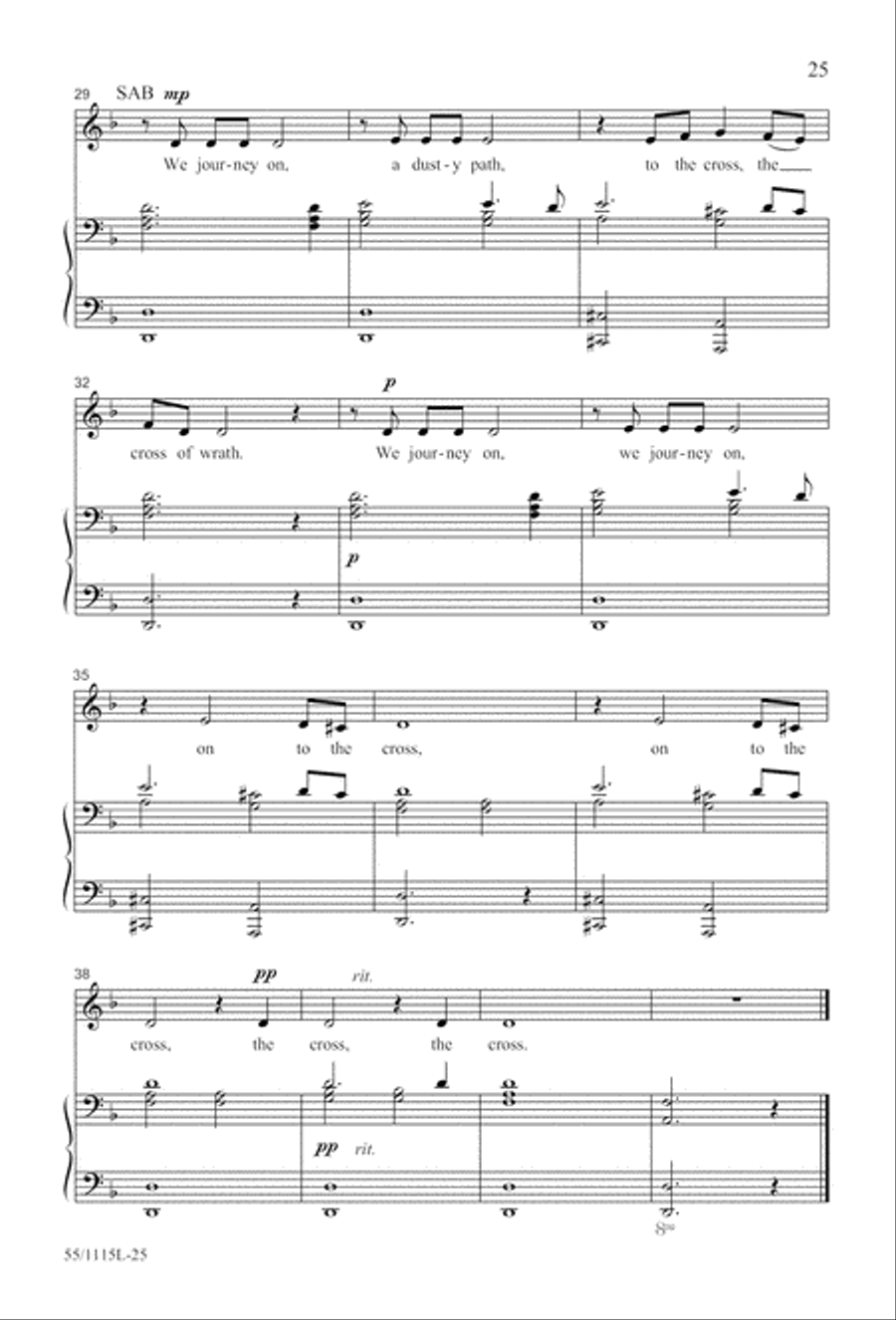 Lent: A Journey to New Life (Digital Download) 3-Part scores gallery preview page 25