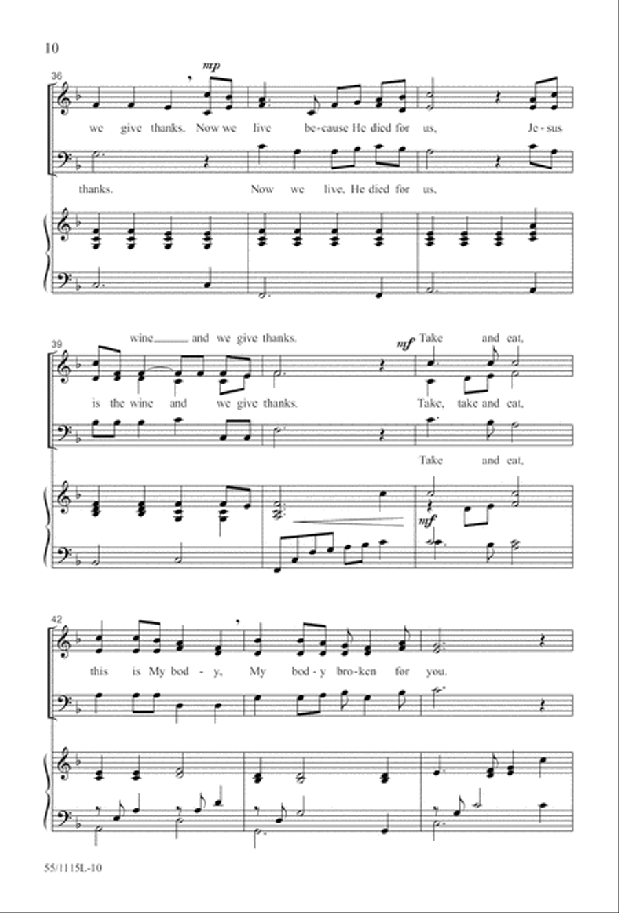 Lent: A Journey to New Life (Digital Download) 3-Part scores gallery preview page 10