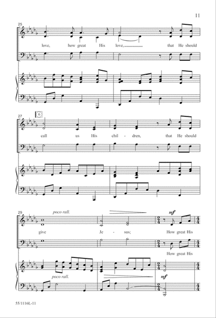 The Living Last Supper (Digital Download) 3-Part scores gallery preview page 11