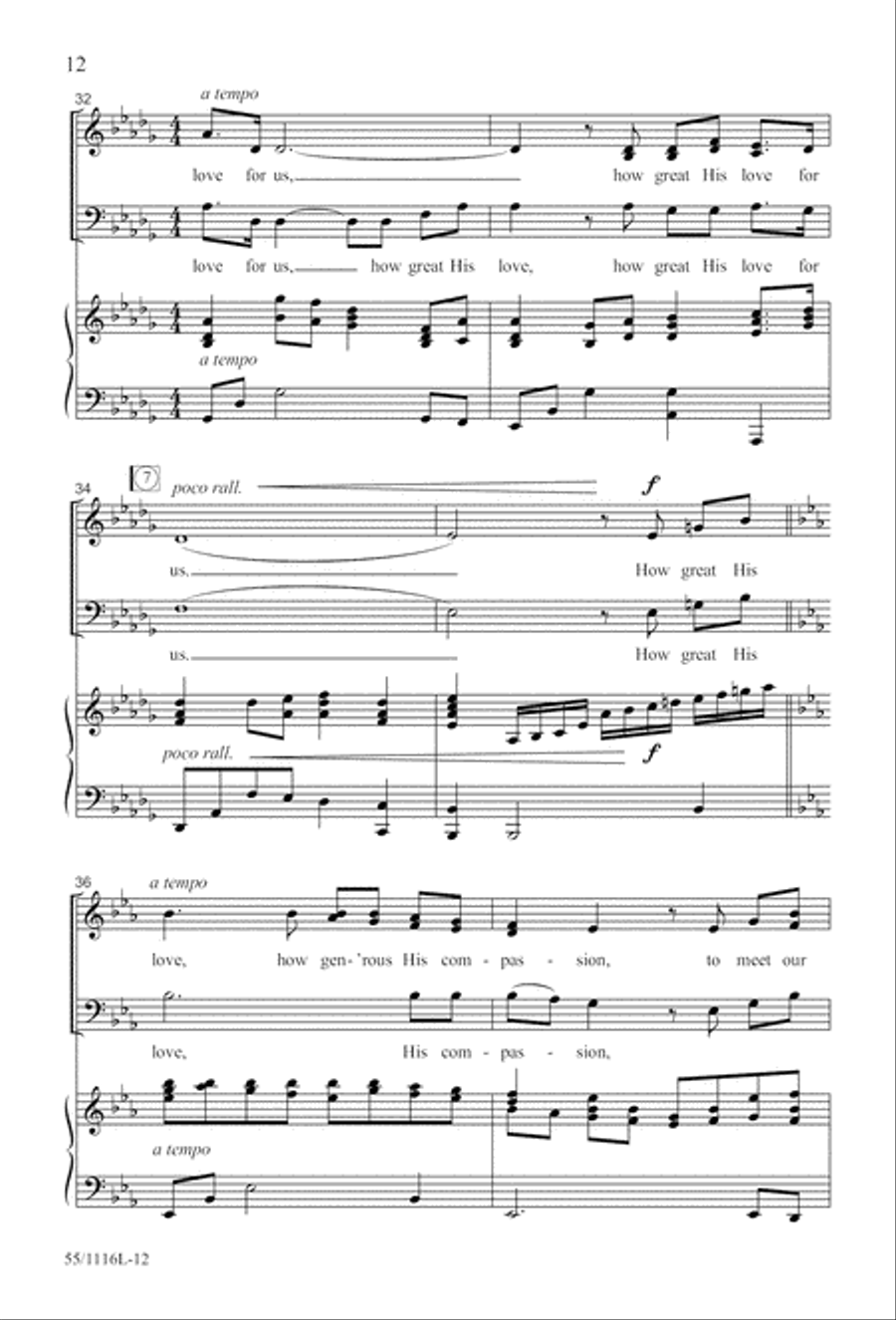 The Living Last Supper (Digital Download) 3-Part scores gallery preview page 12