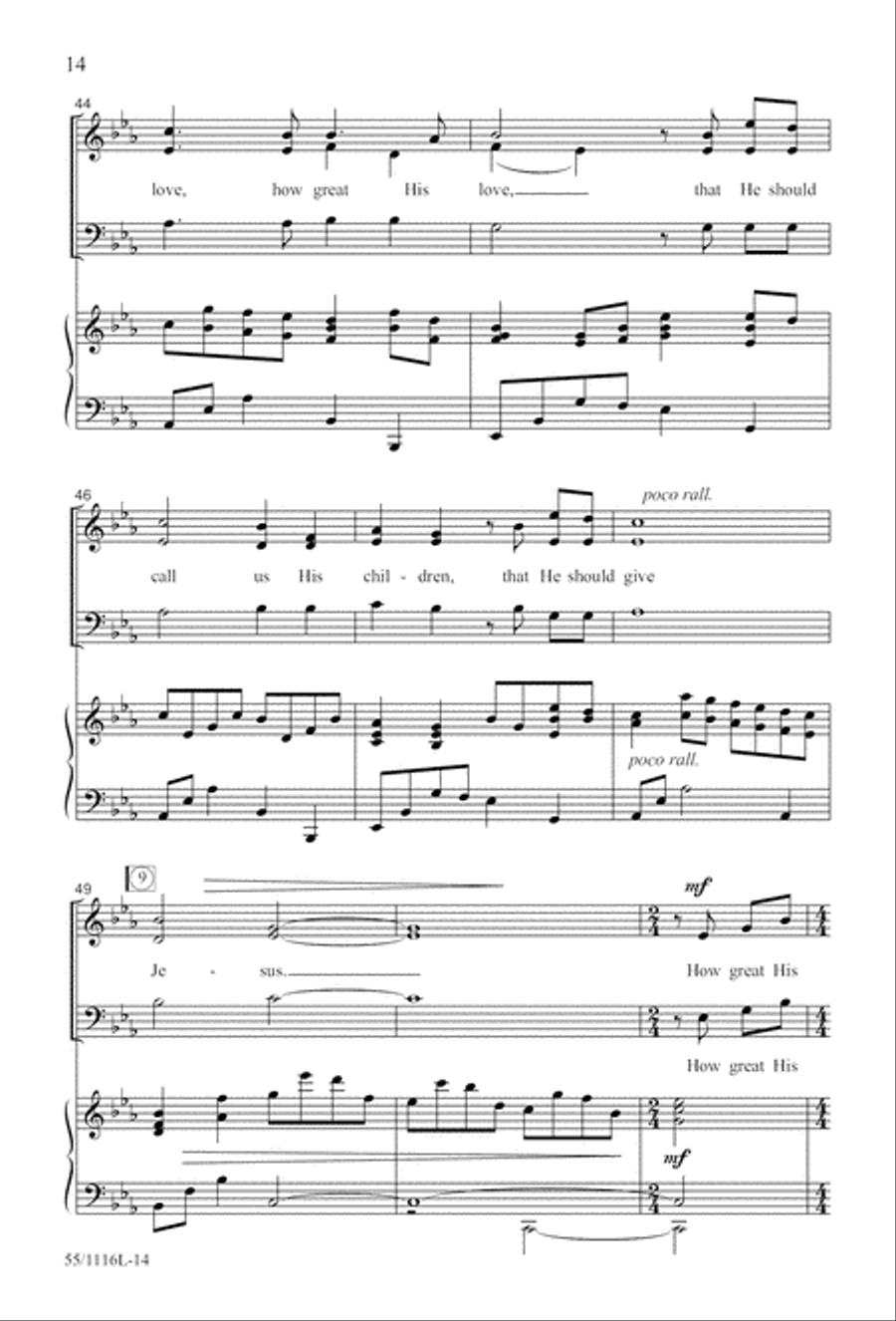 The Living Last Supper (Digital Download) 3-Part scores gallery preview page 14