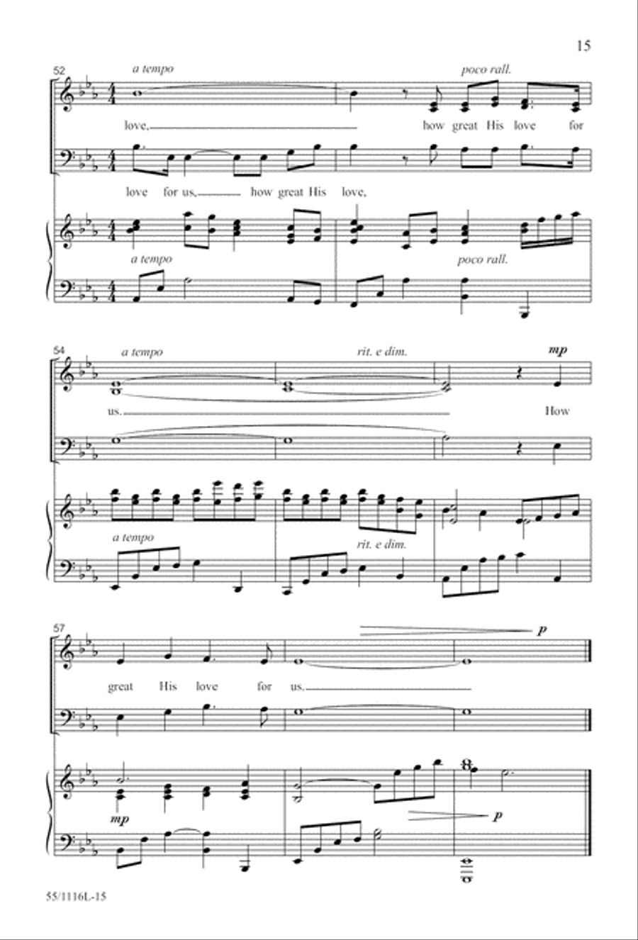 The Living Last Supper (Digital Download) 3-Part scores gallery preview page 15