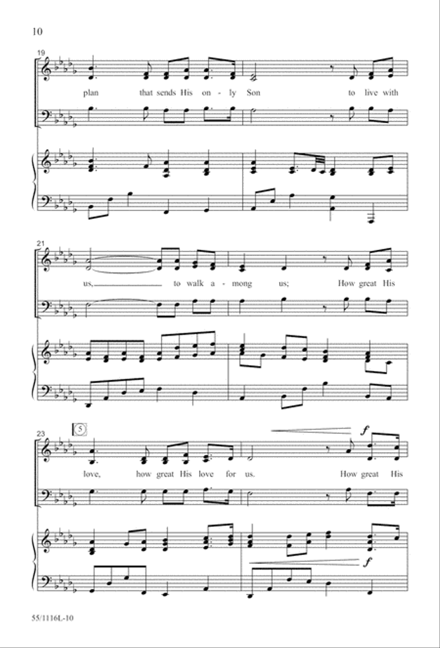 The Living Last Supper (Digital Download) 3-Part scores gallery preview page 10