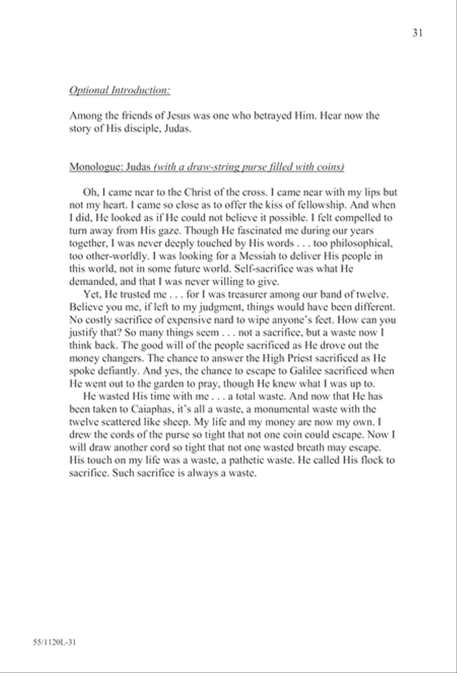 Touched by the Christ (Digital Download) 4-Part scores gallery preview page 31