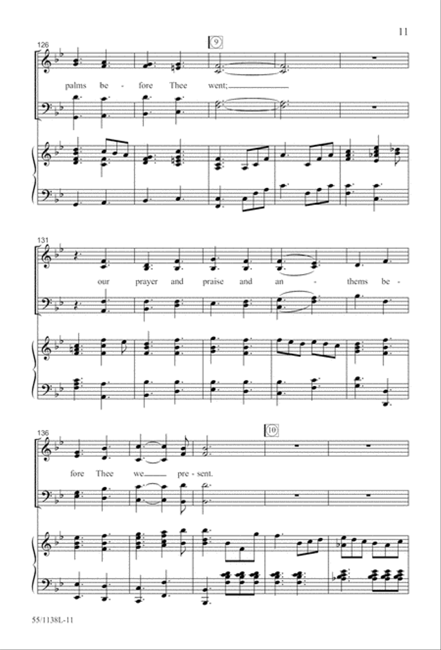 No Greater Sacrifice (Digital Download) 4-Part scores gallery preview page 11