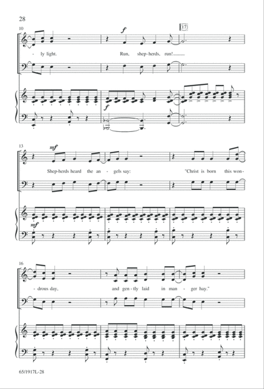 Touched by a Child, Touched by a King (Digital Download) 3-Part scores gallery preview page 28