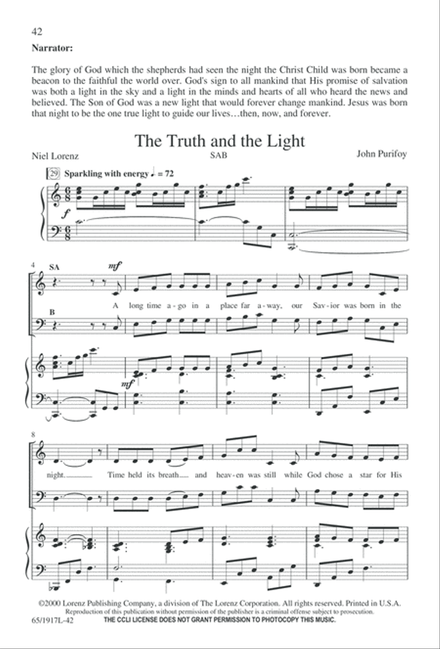 Touched by a Child, Touched by a King (Digital Download) 3-Part scores gallery preview page 42