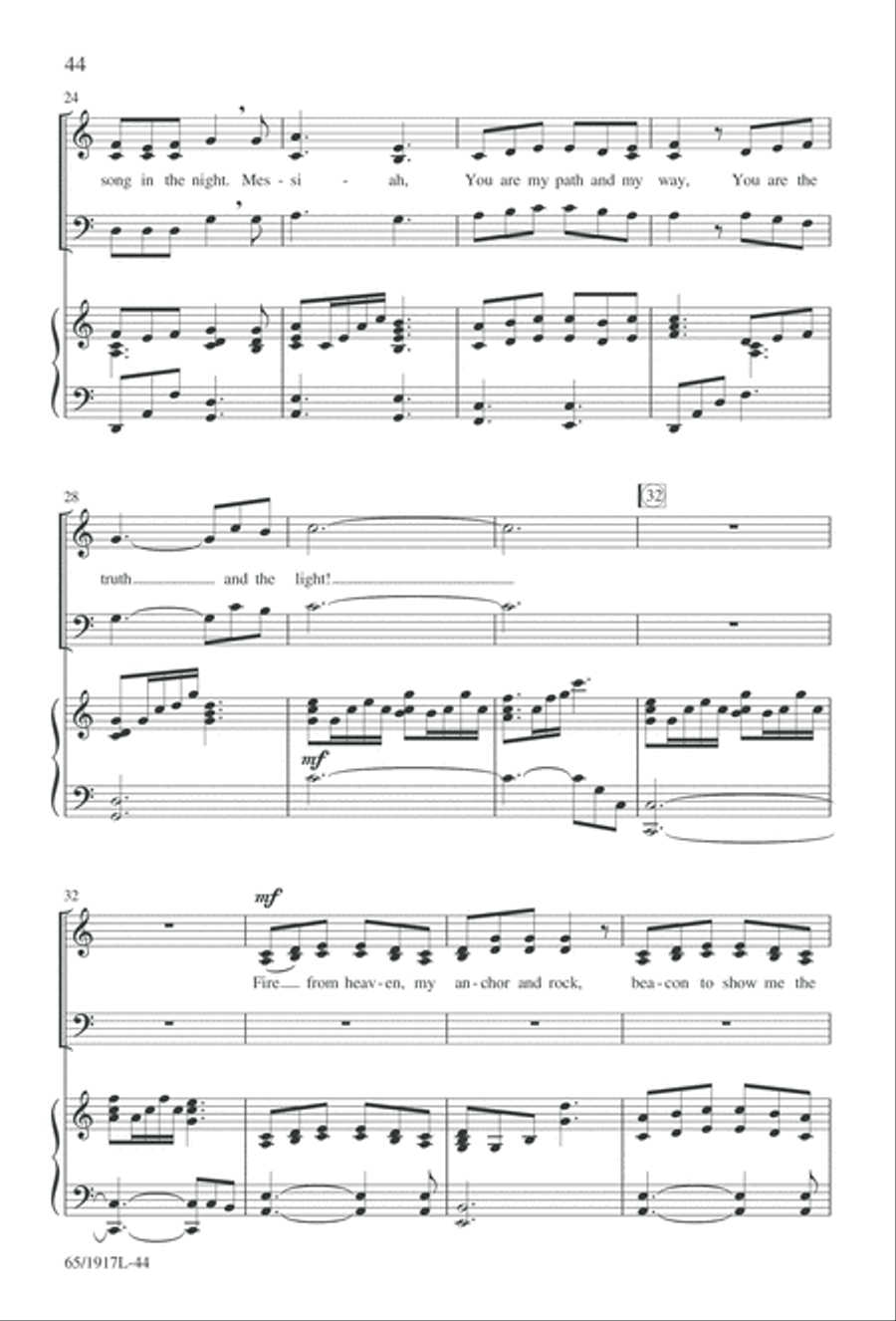 Touched by a Child, Touched by a King (Digital Download) 3-Part scores gallery preview page 44