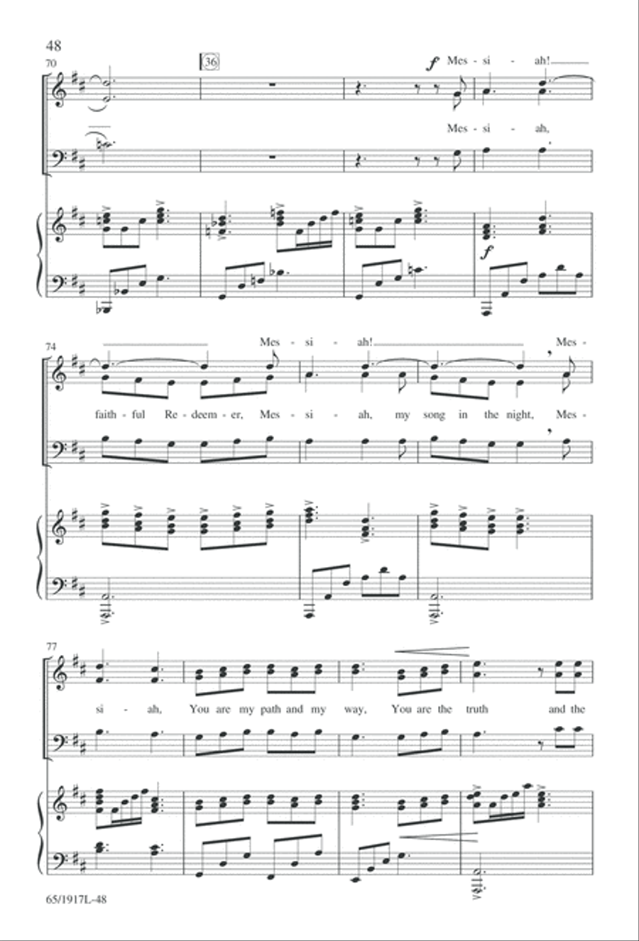 Touched by a Child, Touched by a King (Digital Download) 3-Part scores gallery preview page 48