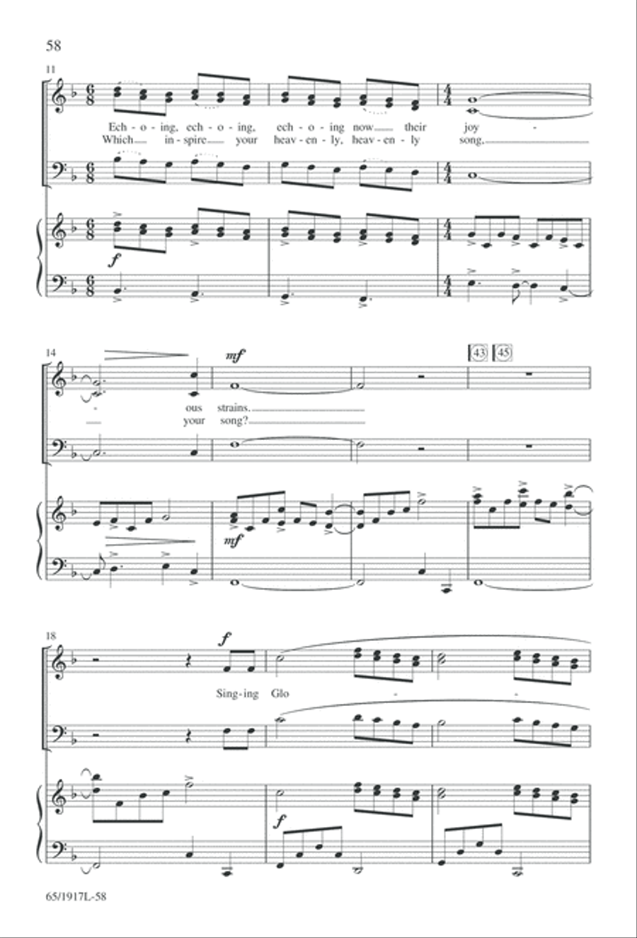 Touched by a Child, Touched by a King (Digital Download) 3-Part scores gallery preview page 58
