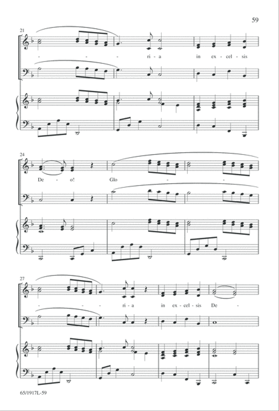 Touched by a Child, Touched by a King (Digital Download) 3-Part scores gallery preview page 59