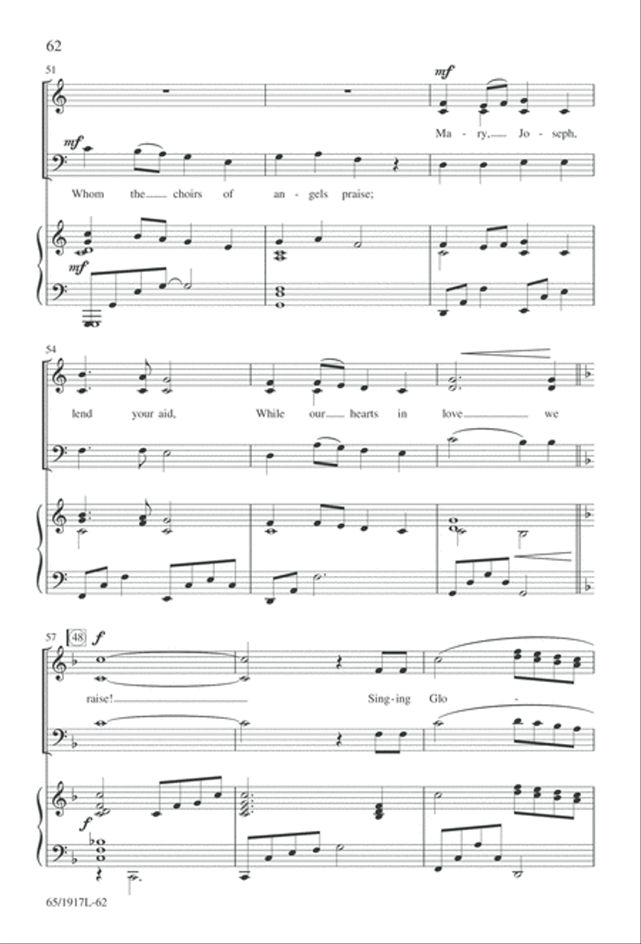 Touched by a Child, Touched by a King (Digital Download) 3-Part scores gallery preview page 62