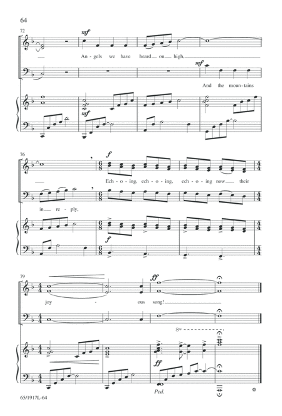 Touched by a Child, Touched by a King (Digital Download) 3-Part scores gallery preview page 64