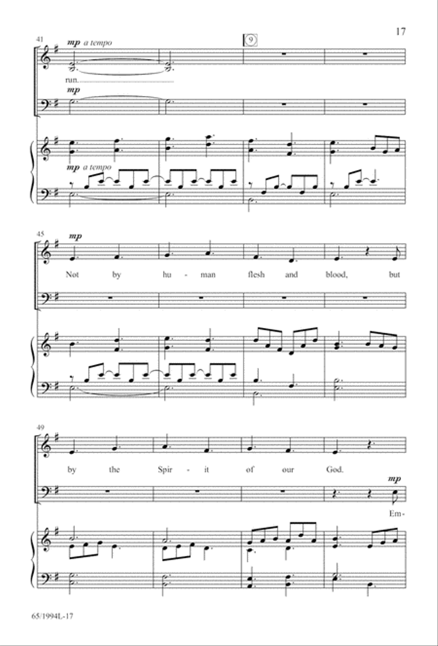 And Glory Shone Around (Digital Download) SAB scores gallery preview page 17