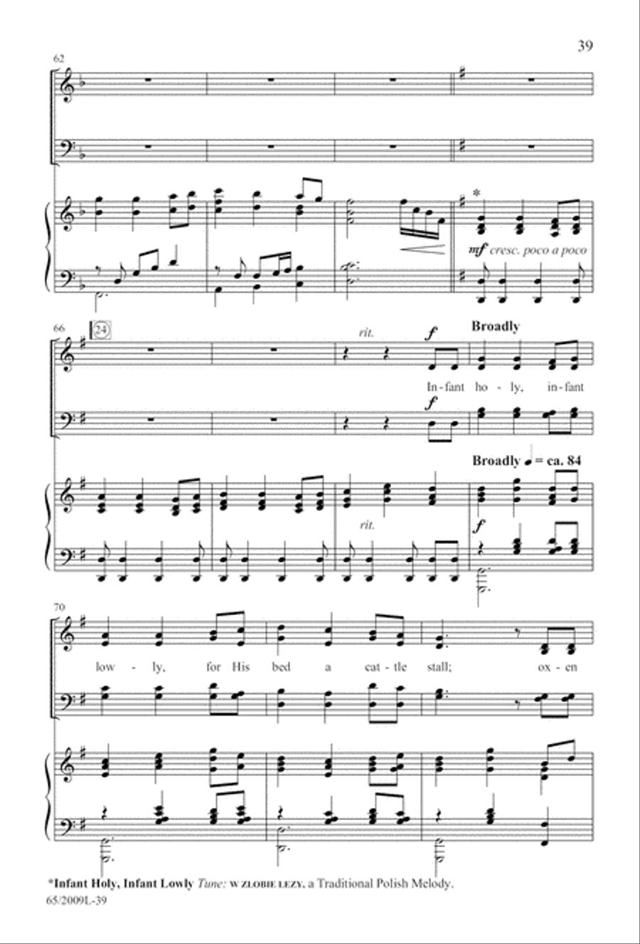 Rise Up! A New Light A-Comin' (Digital Download) 4-Part scores gallery preview page 39