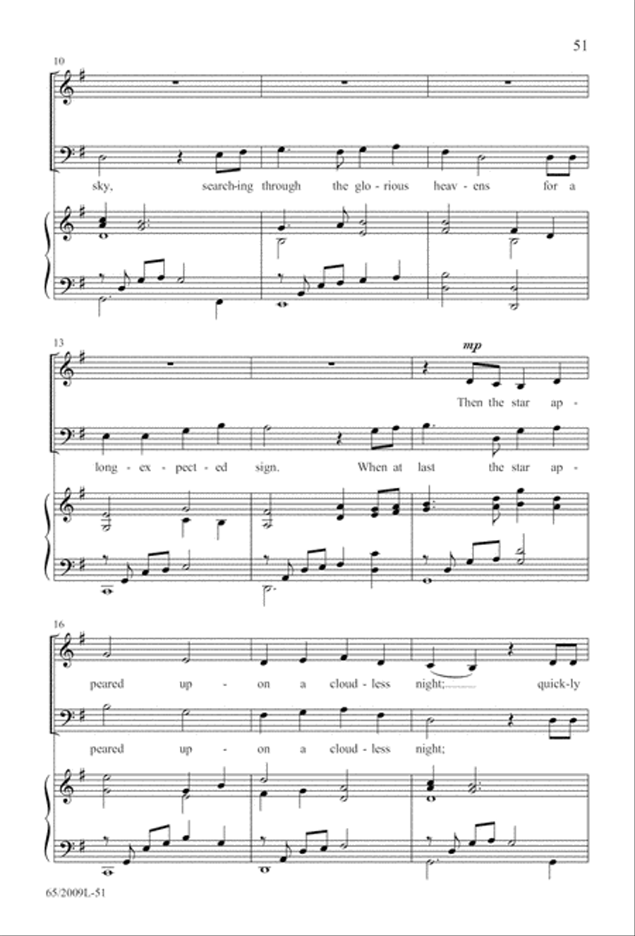 Rise Up! A New Light A-Comin' (Digital Download) 4-Part scores gallery preview page 51