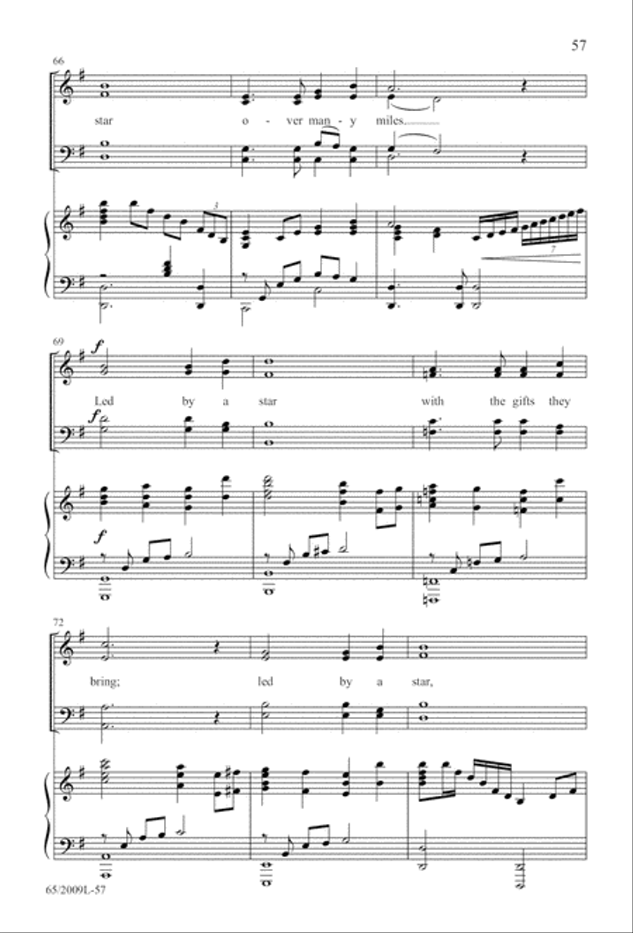 Rise Up! A New Light A-Comin' (Digital Download) 4-Part scores gallery preview page 57
