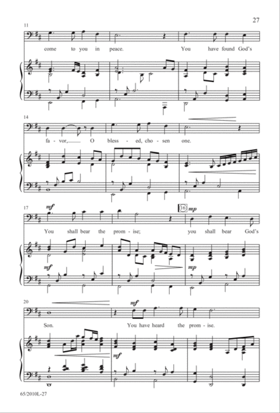 Rise Up! A New Light A-Comin' (Digital Download) 3-Part scores gallery preview page 27