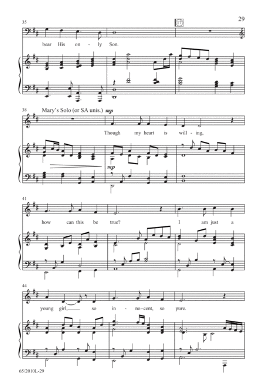 Rise Up! A New Light A-Comin' (Digital Download) 3-Part scores gallery preview page 29