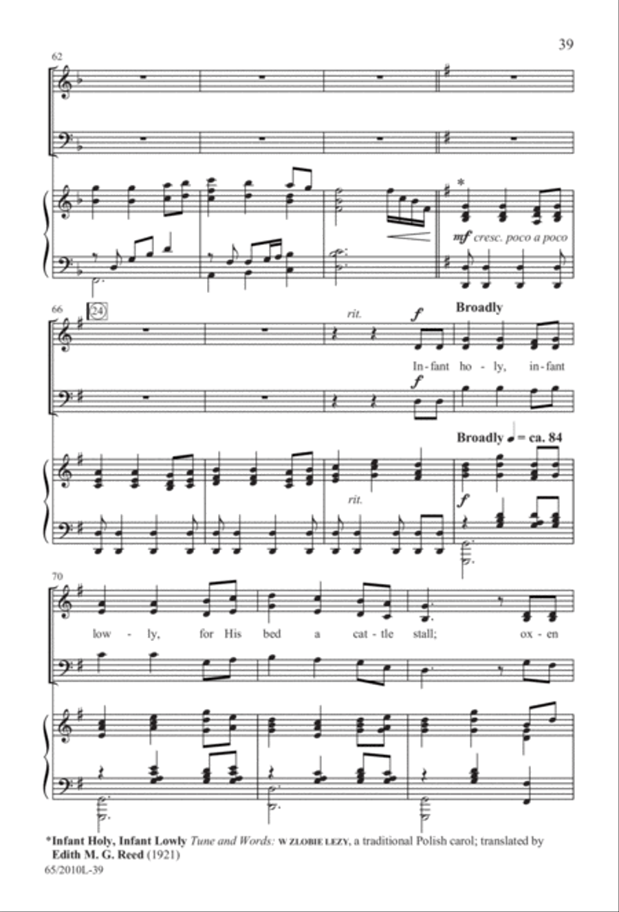 Rise Up! A New Light A-Comin' (Digital Download) 3-Part scores gallery preview page 39
