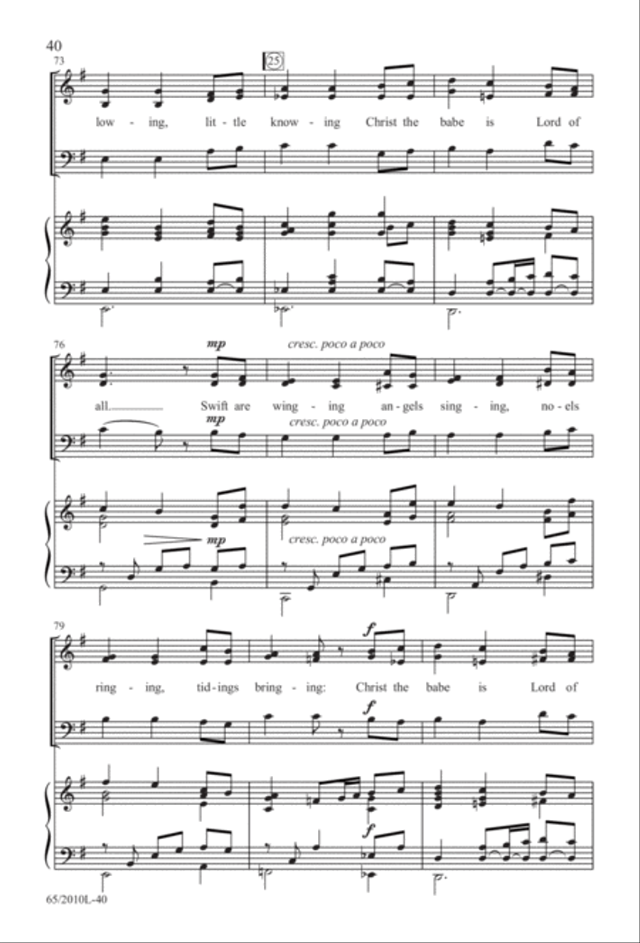 Rise Up! A New Light A-Comin' (Digital Download) 3-Part scores gallery preview page 40
