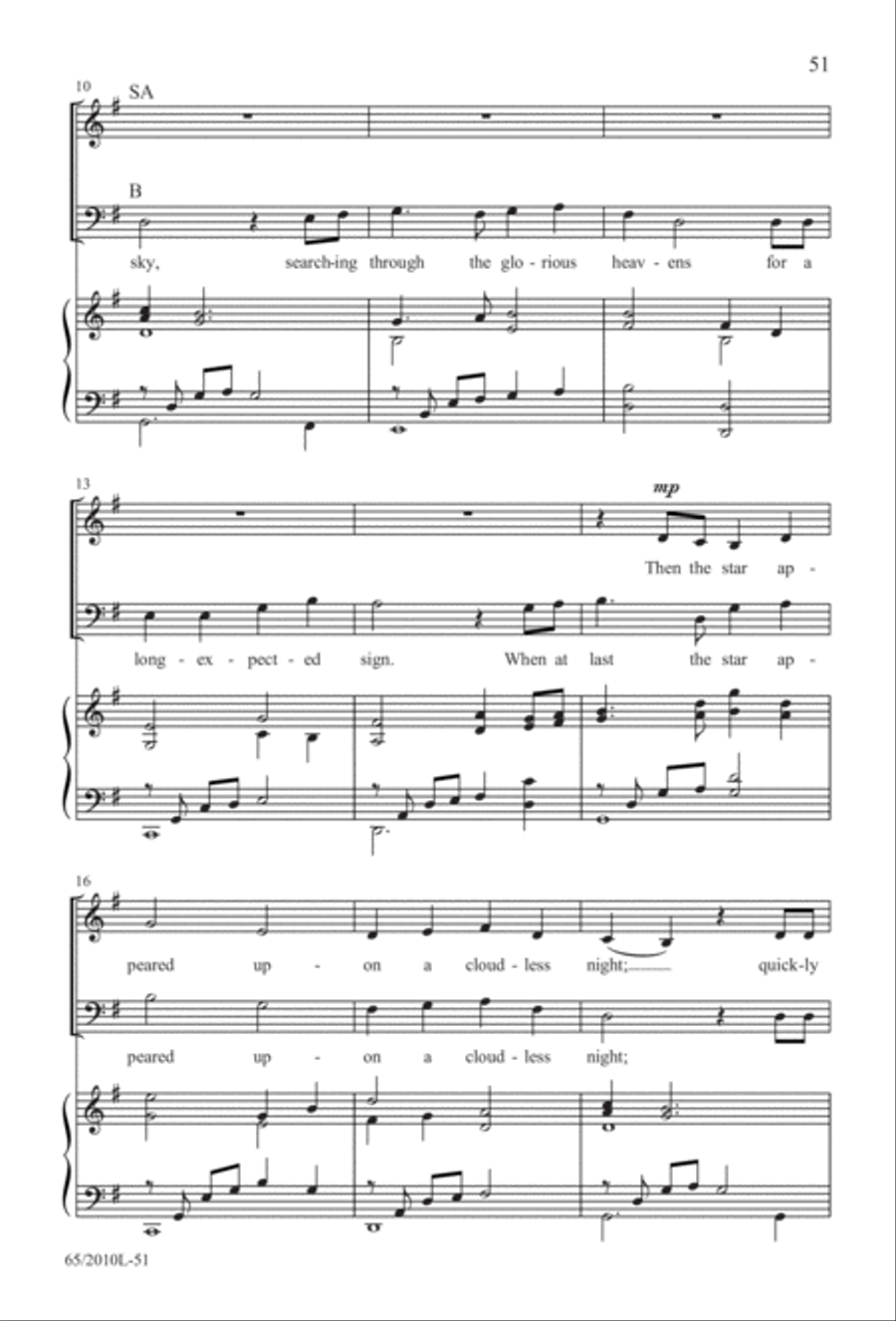 Rise Up! A New Light A-Comin' (Digital Download) 3-Part scores gallery preview page 51