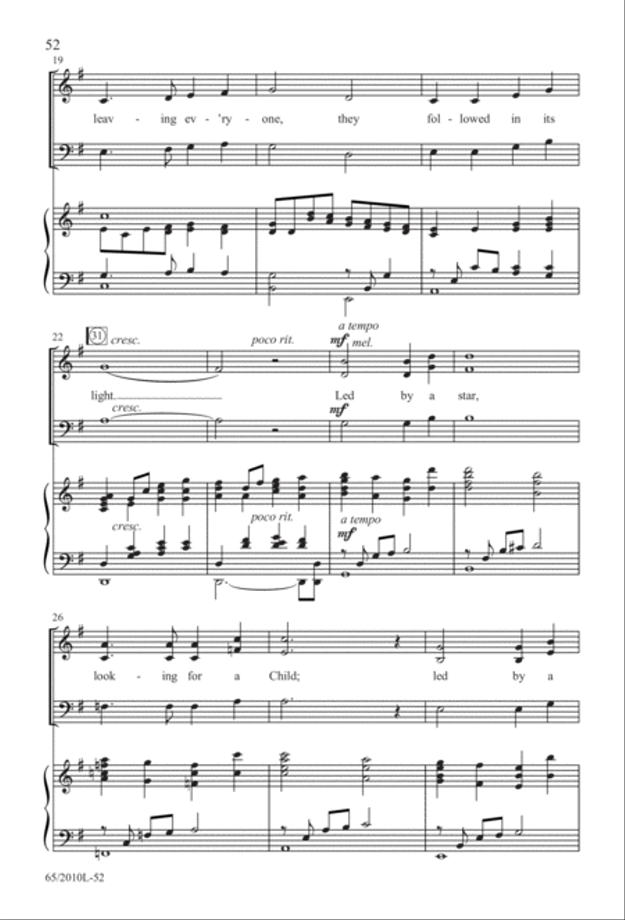 Rise Up! A New Light A-Comin' (Digital Download) 3-Part scores gallery preview page 52