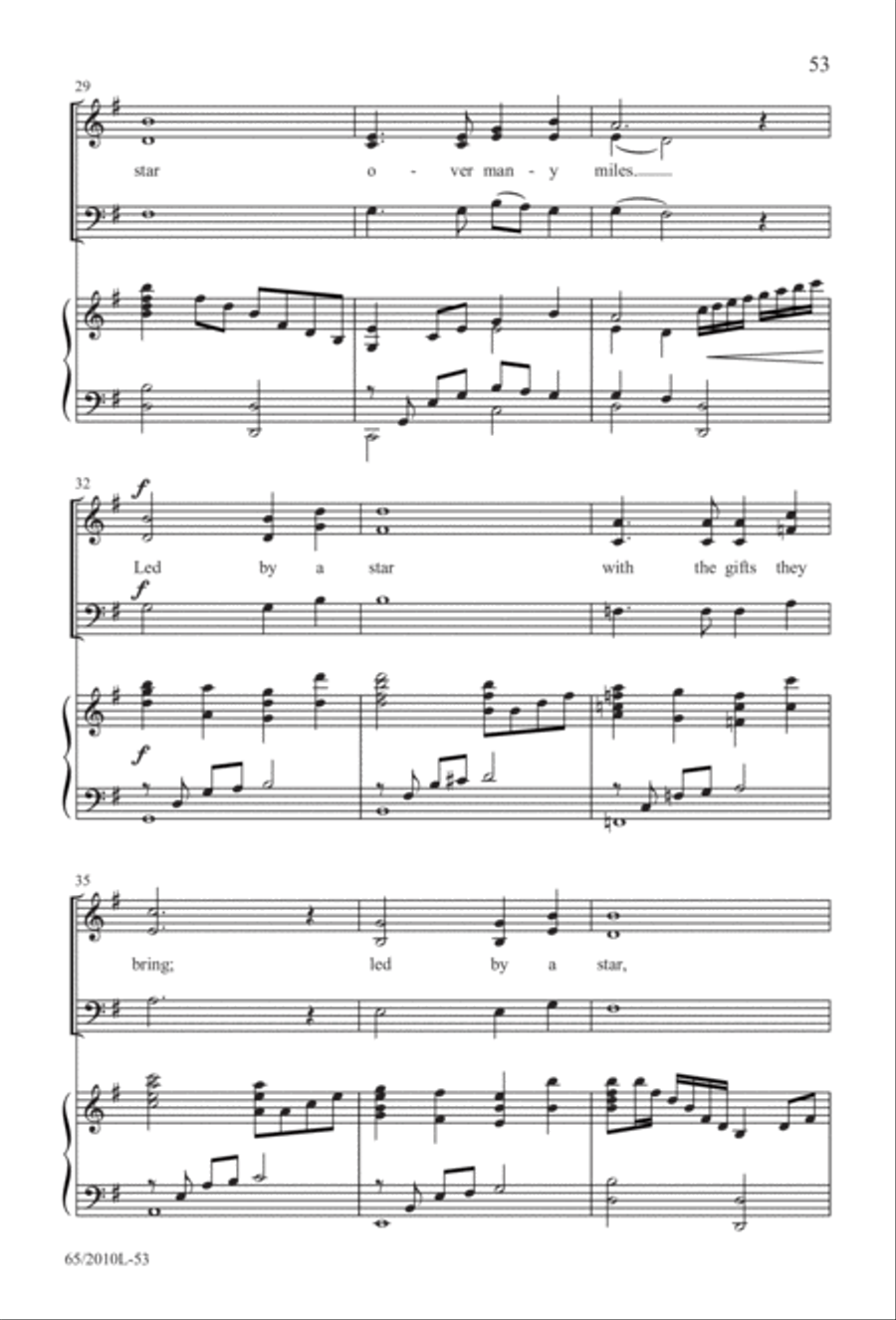 Rise Up! A New Light A-Comin' (Digital Download) 3-Part scores gallery preview page 53