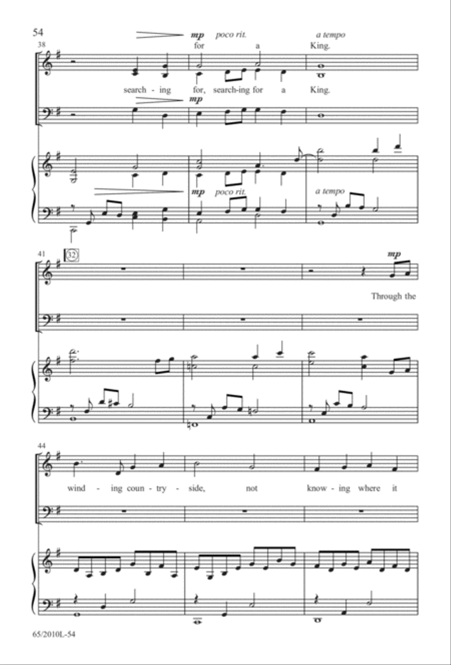 Rise Up! A New Light A-Comin' (Digital Download) 3-Part scores gallery preview page 54