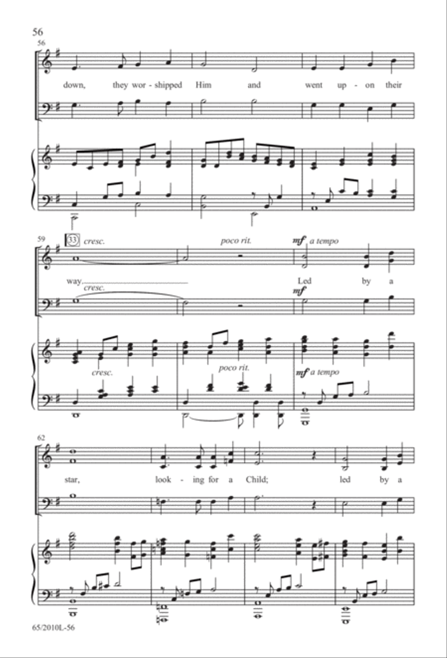 Rise Up! A New Light A-Comin' (Digital Download) 3-Part scores gallery preview page 56