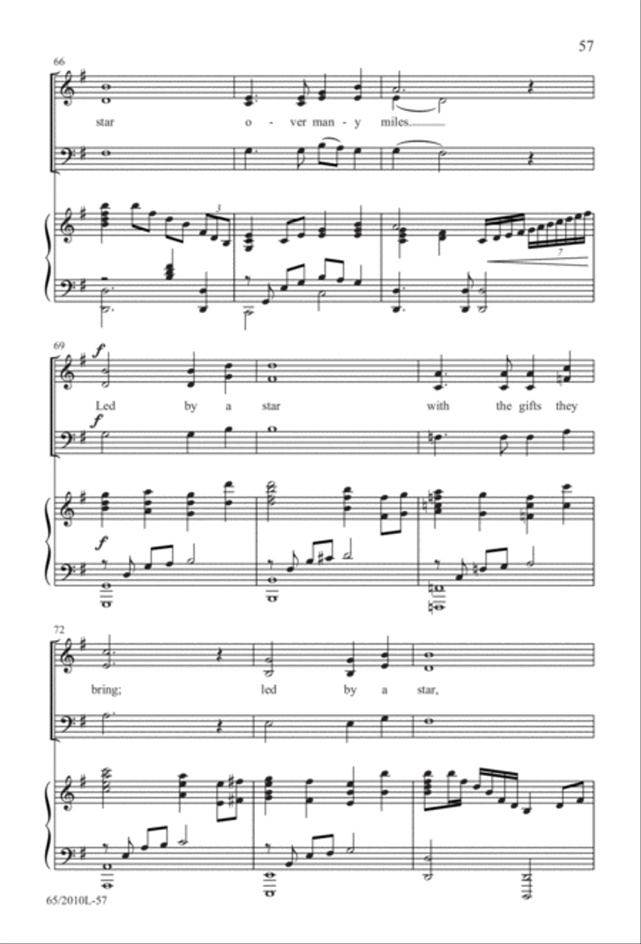 Rise Up! A New Light A-Comin' (Digital Download) 3-Part scores gallery preview page 57