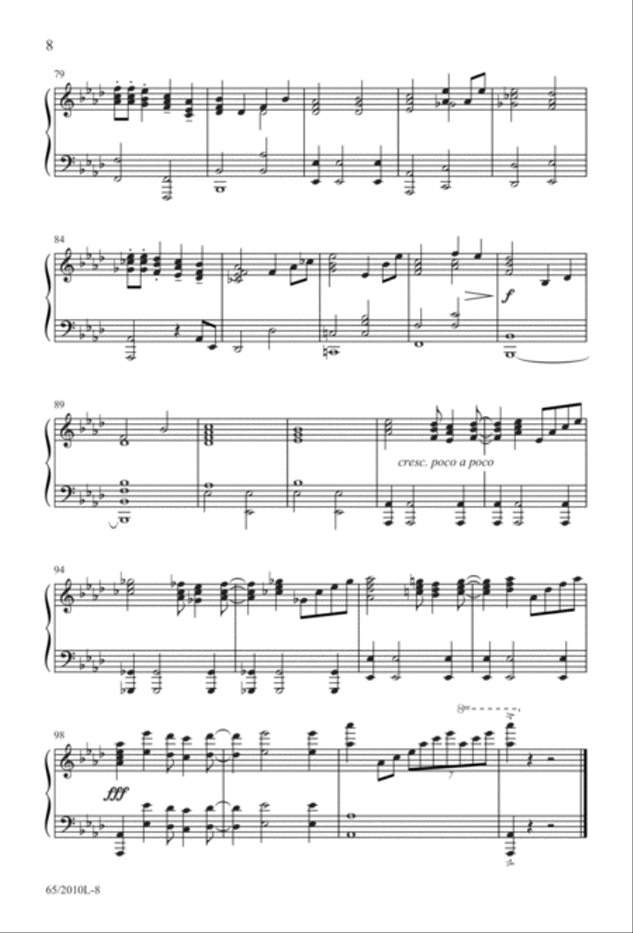 Rise Up! A New Light A-Comin' (Digital Download) 3-Part scores gallery preview page 8