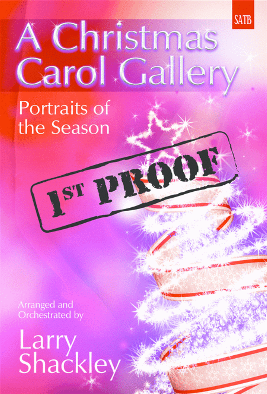 A Christmas Carol Gallery (Digital Download) 4-Part scores gallery preview page 1