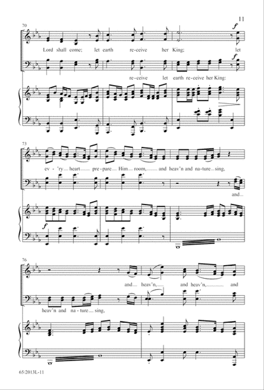 A Christmas Carol Gallery (Digital Download) 4-Part scores gallery preview page 11