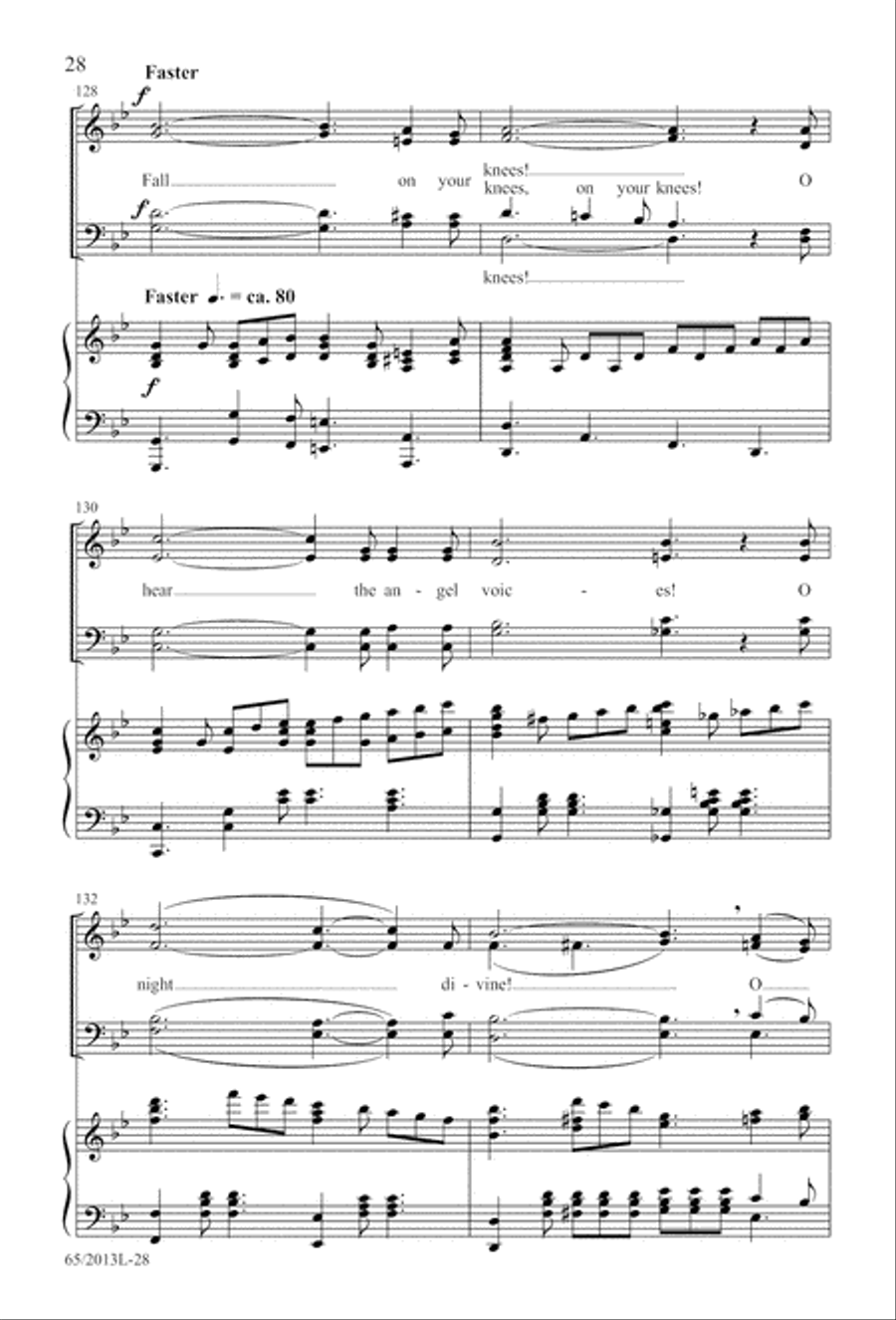 A Christmas Carol Gallery (Digital Download) 4-Part scores gallery preview page 28