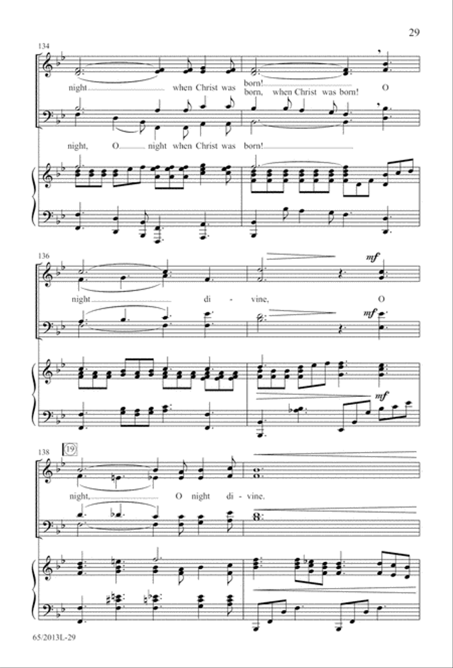A Christmas Carol Gallery (Digital Download) 4-Part scores gallery preview page 29