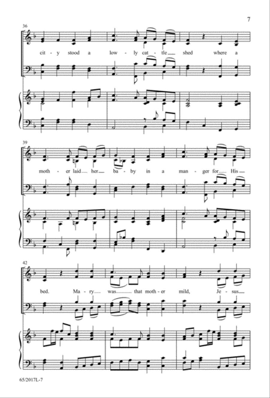 A Ceremony of Lessons and Carols (Digital Download) 4-Part scores gallery preview page 7