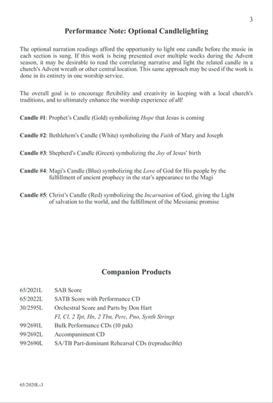 Follow the Star, Follow the King (Digital Download) 4-Part scores gallery preview page 3