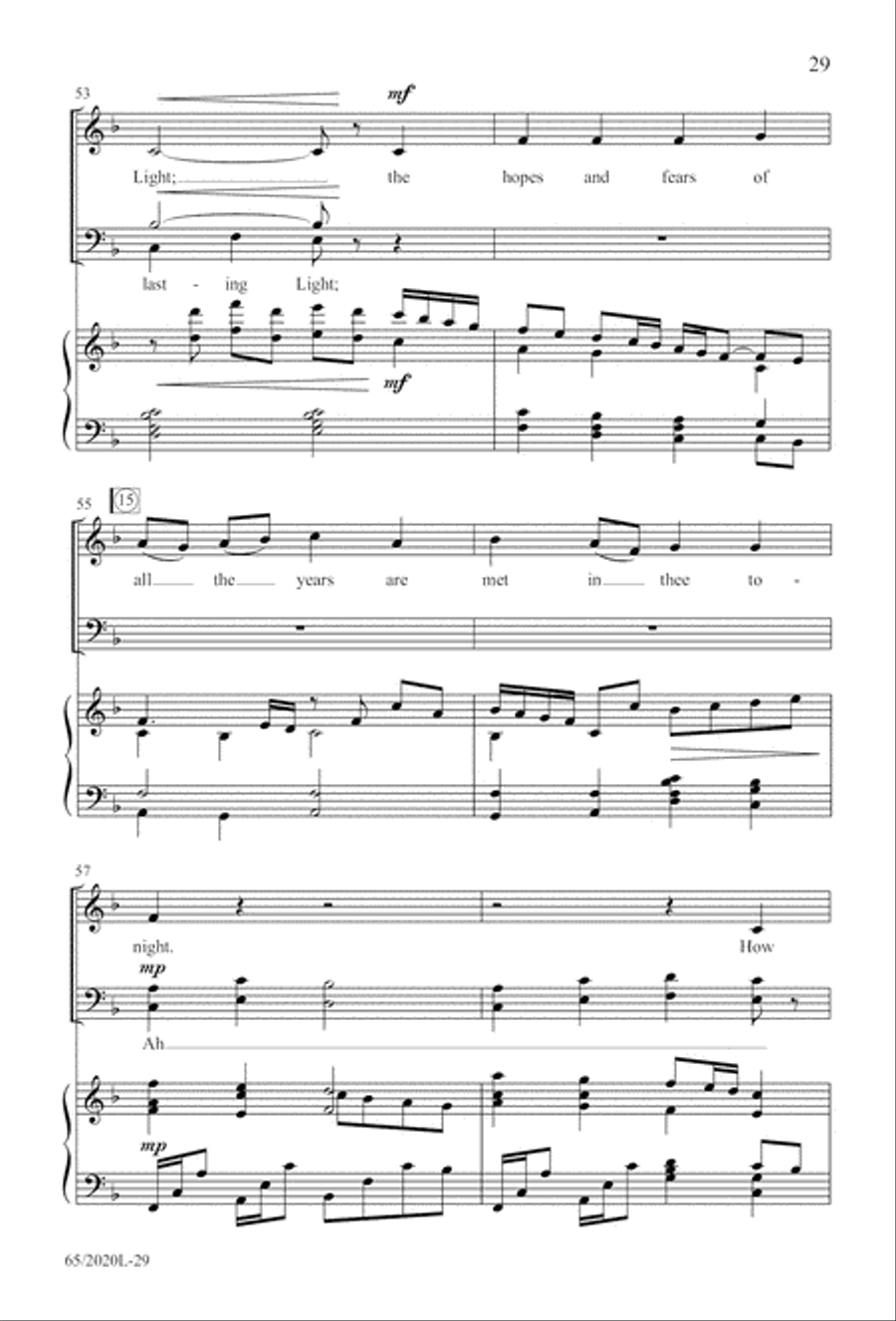 Follow the Star, Follow the King (Digital Download) 4-Part scores gallery preview page 29